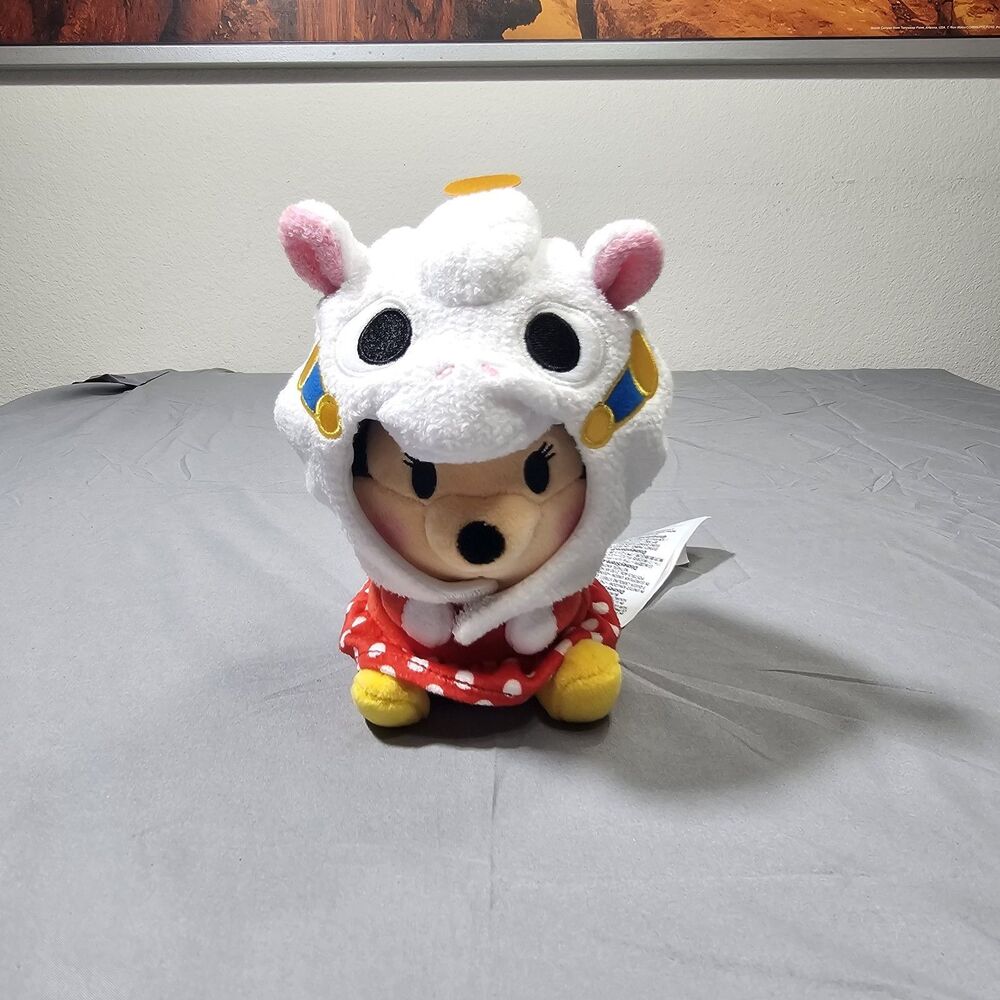 Disney Parks Minnie Mouse Disney Mini Mix-Its Plush – 7'' New With Tag